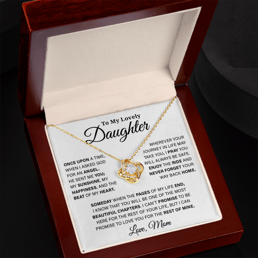 To My Lovely Daughter - Love, Mom