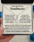 Personalized To My Soulmate Necklace - I want all my lasts to be with you