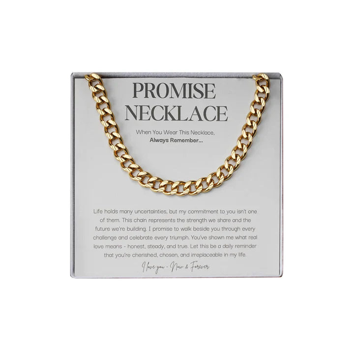 Sterling Silver Promise Necklace