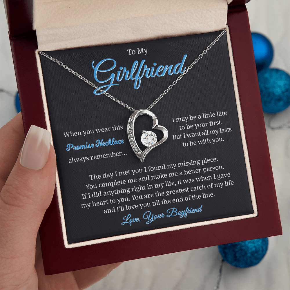 To My Girlfriend, Promise Necklace for Her
