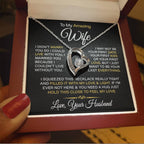 To My Amazing Wife - Forever Love Necklace
