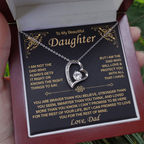 To My Beautiful Daughter - Forever Love Necklace