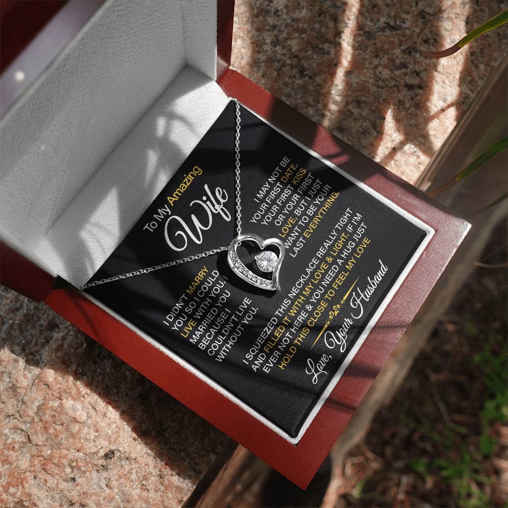 To My Amazing Wife - Forever Love Necklace