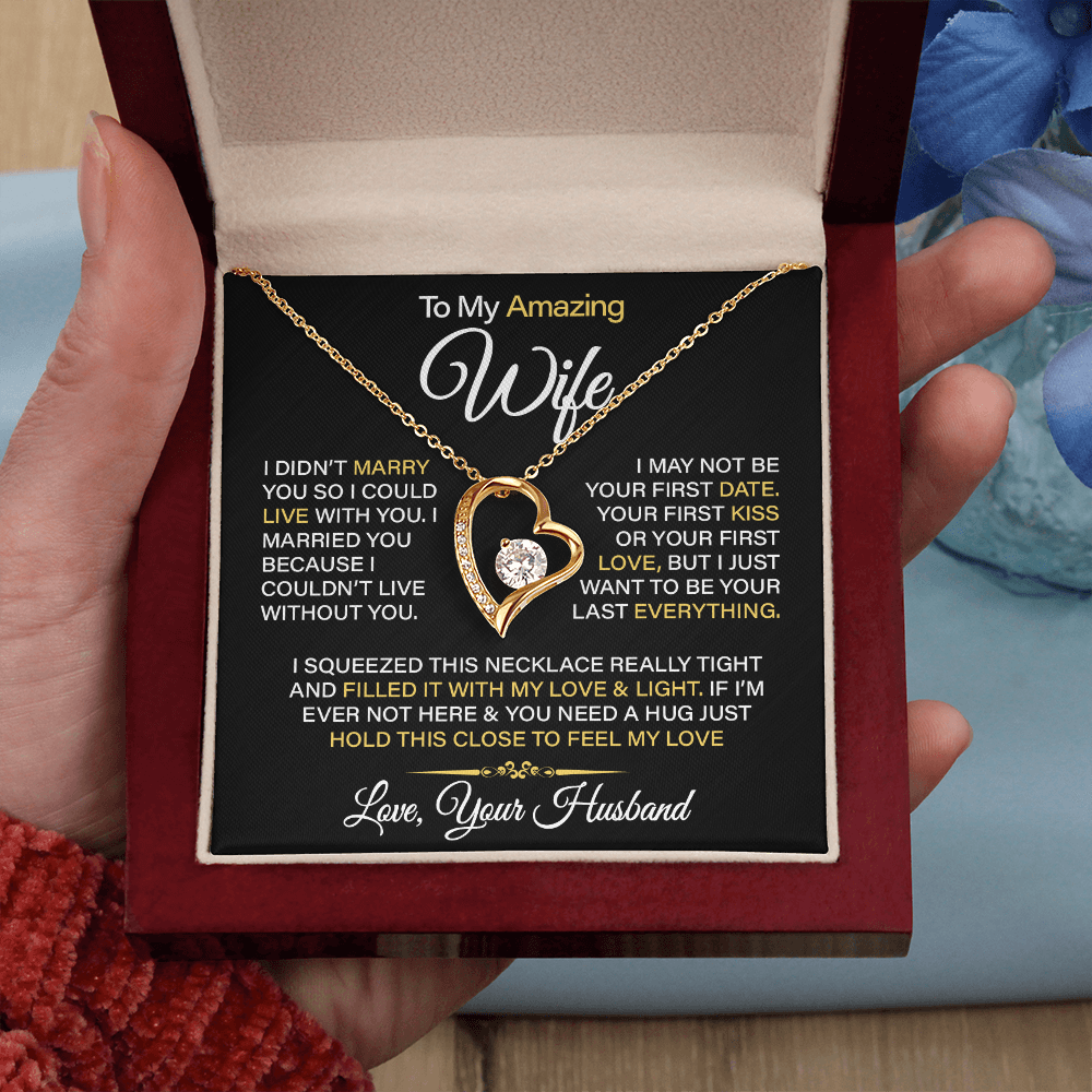 To My Amazing Wife - Forever Love Necklace