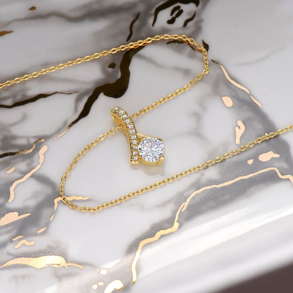 Personalized To My Soulmate Necklace - I want all my lasts to be with you