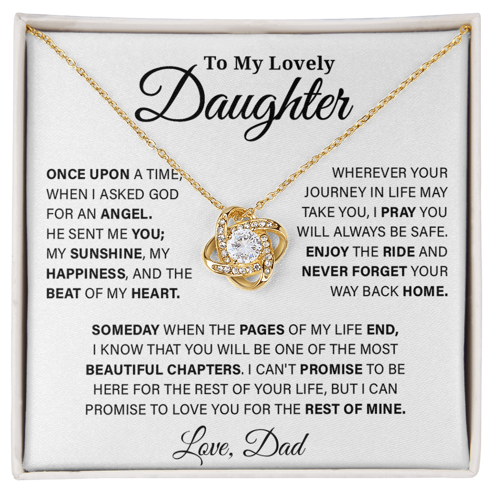 To My Lovely Daughter - Love, Dad