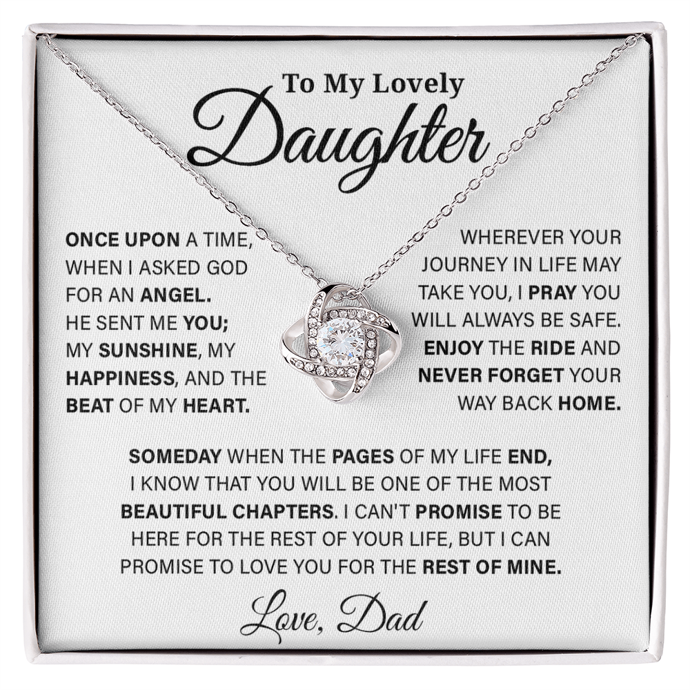 To My Lovely Daughter - Love, Dad