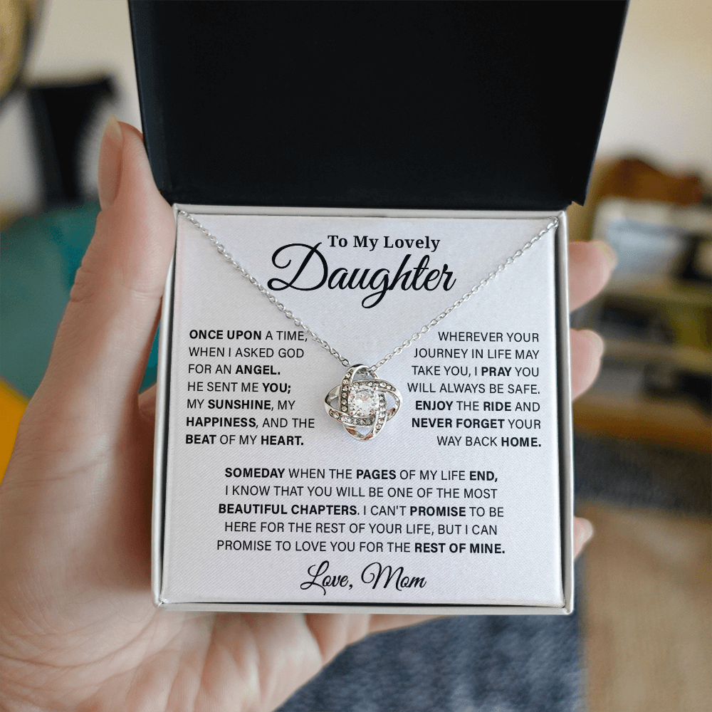 To My Lovely Daughter - Love, Mom