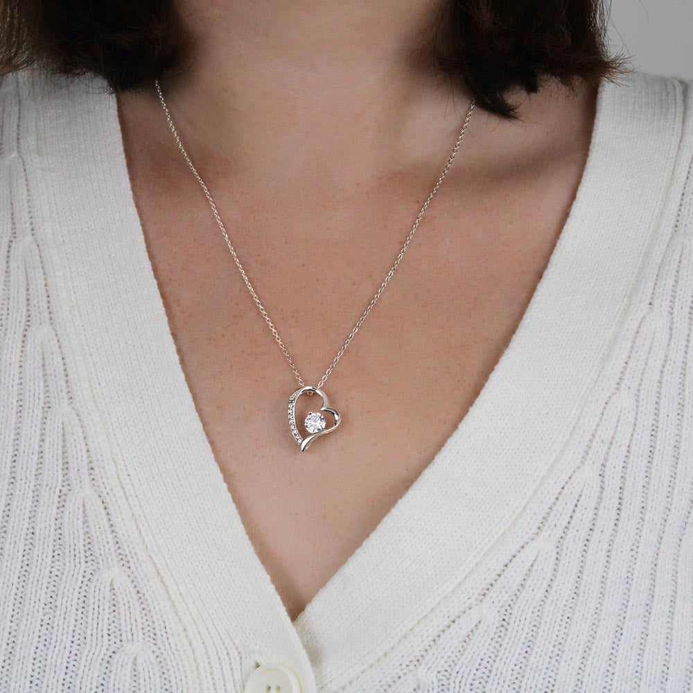 To My Beautiful Daughter - Forever Love Necklace