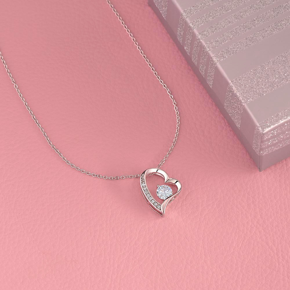 To My Beautiful Daughter - Forever Love Necklace