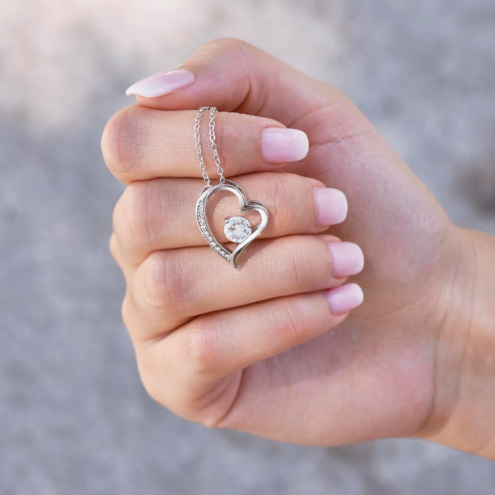 Valentine's Day Gift for Wife - Forever Love Heart Necklace