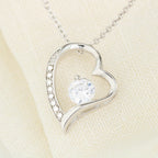 Soulmate “Forever & Always” Heart Necklace