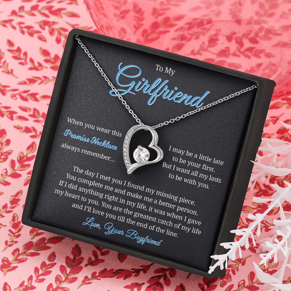 To My Girlfriend, Promise Necklace for Her
