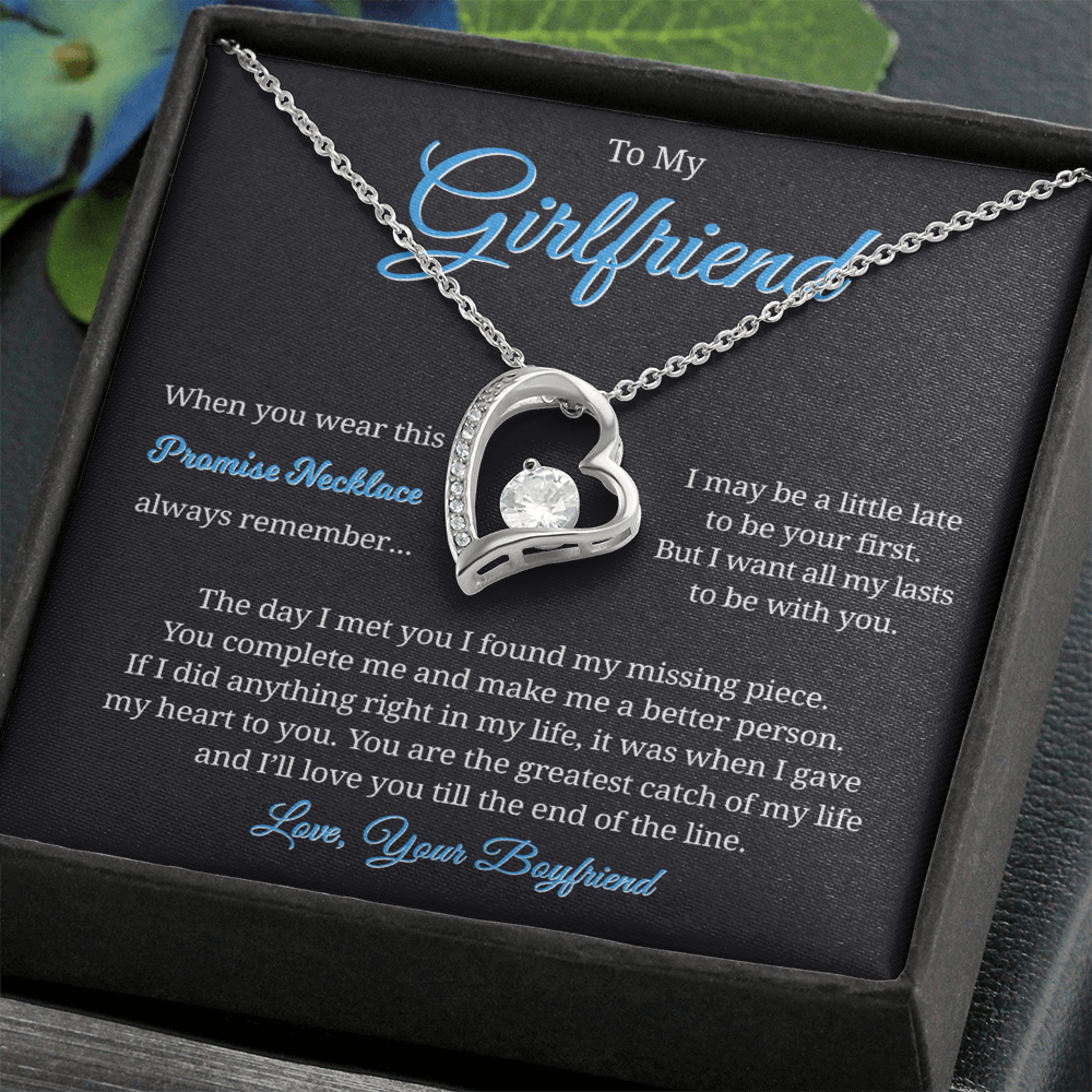 To My Girlfriend, Promise Necklace for Her