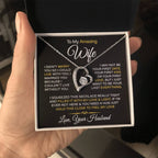 To My Amazing Wife - Forever Love Necklace