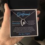 To My Girlfriend, Promise Necklace for Her