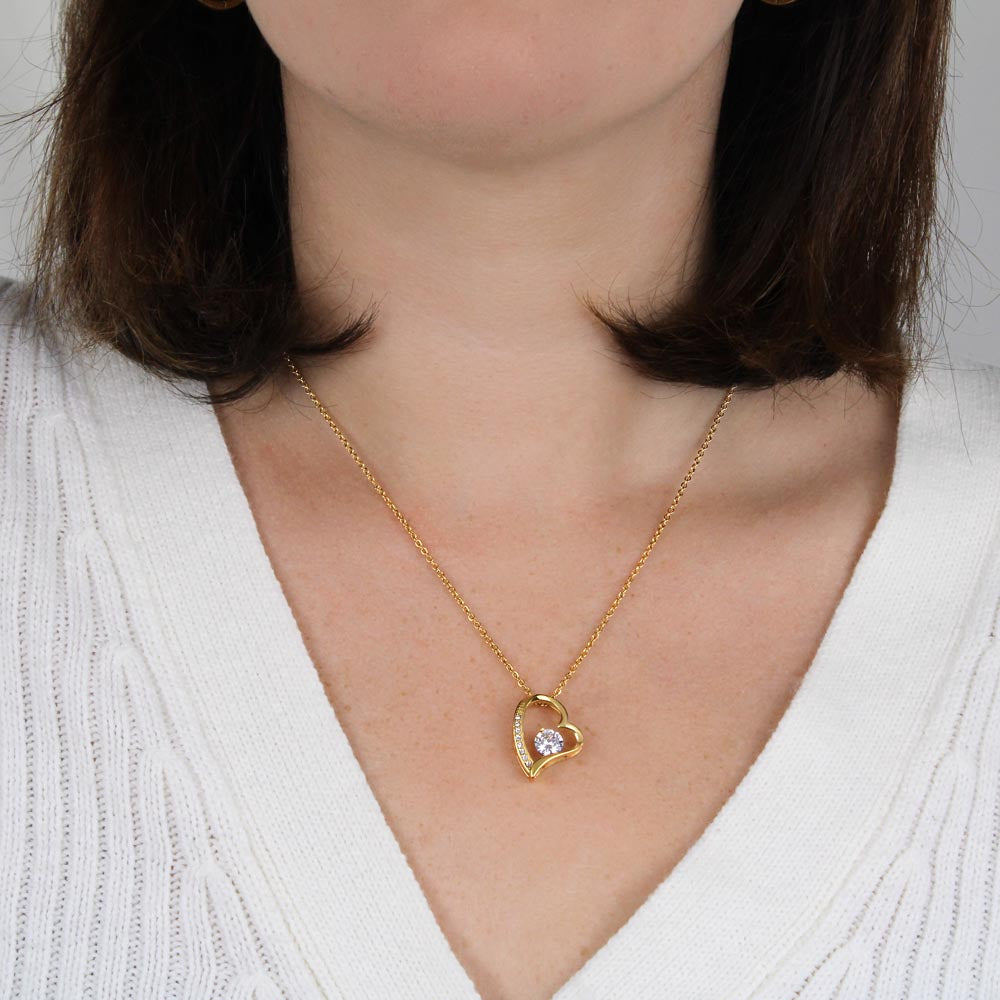 Valentine's Day Gift for Wife - Forever Love Heart Necklace