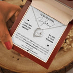 To My Beautiful Girlfriend - Forever Love Necklace