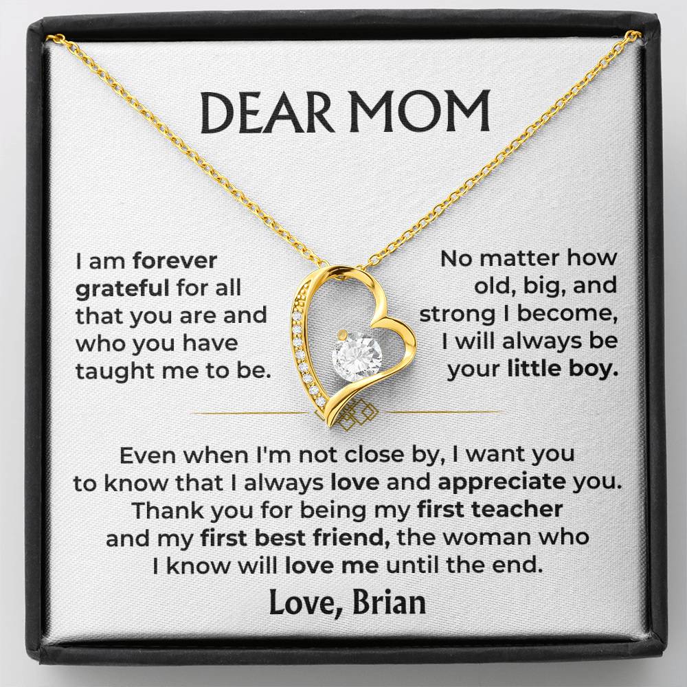Dear Mom - From Son - Forever Love Gift Set