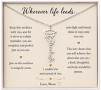 Personalized Graduation Necklace From Mom To Daughter