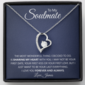 Soulmate 'Forever & Always' Heart Necklace